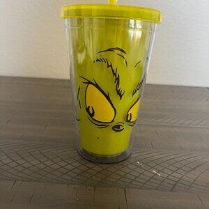 NEW Grinch Tumbler with Straw